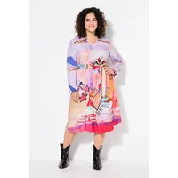Angel Of Style by Happy Size Kleid A-Linie Mehrfarbig 58