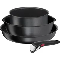 Tefal Ingenio Daily Chef Kochgeschirr-Set 4-teilig L7629453 - Schwarz