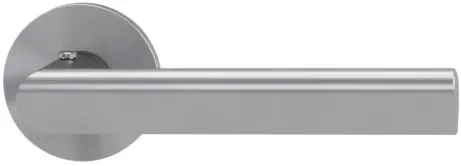 Griffwerk VAYA 134 TRI Drückergarnitur, Fast2Fix, Edelstahl matt, smart2lock DIN R