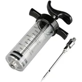 Ibili Marinierspritze-Set 23 cm Edelstahl/Kunststoff schwarz/transparent/silber