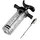 Ibili Marinierspritze-Set 23 cm Edelstahl/Kunststoff schwarz/transparent/silber