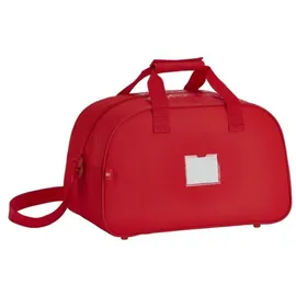 Safta Sporttasche Real Sporting de Gijón rot 40 x 24 x 23 cm