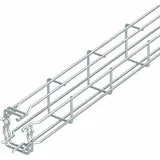 OBO Bettermann G-Gitterrinne Magic 125x75x3000 Stahl galvanisch verzinkt G-GRM 125 75 G - 3 Meter