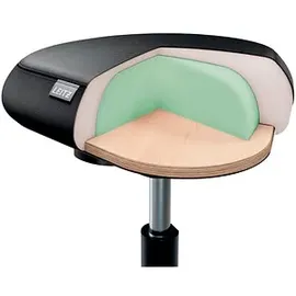 Leitz Ergo Active Kunstleder Schwarz