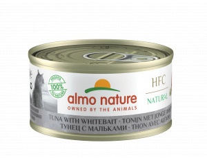 Almo Nature HFC Natural Tonijn met Jonge Ansjovis (70 gram)  18 x 70 g