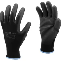 TRIZERATOP Arbeitshandschuhe, Nylon/Polyester, PU Gr. 9/L