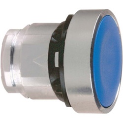Schneider Electric Drucktaster flach, bl ZB4BA6