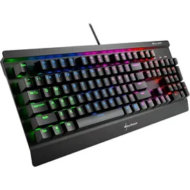 Sharkoon Skiller Mech SGK3 Gaming Tastatur Kailh Red DE