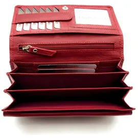 lemasi Jockey Club Geldbörse Damen rot