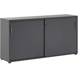 Schildmeyer MÖBELPARTNER Schiebetürenschrank 1500, 701489 anthrazit 2 Fachböden 160,2 x 41,0 x 84,2 cm