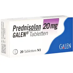 Prednisolon 20 mg GALEN Tabletten 20 St