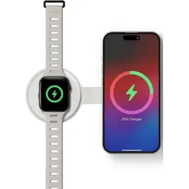 Native Union Voyage 2-in-1 Qi2 Foldable Wireless Charger Sand