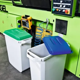 Durable Papierkorb 60 l Blau