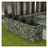 vidaXL Gabionen-Hochbeet 360 × 90 × 100 cm