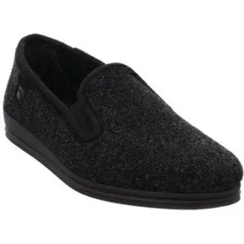 ROHDE Herren Hausschuh Slipper geschlossen Weite G 1/2 Lillestrom 2603, Größe:46 EU, Farbe:Schwarz - 46