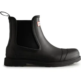 Hunter Boots Commando Chelsea Herren Schwarz 45,5