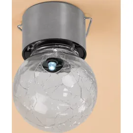 esotec Solar Hängeleuchten 3er-Set CRACKLE Balls kaltweiß 102308
