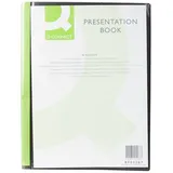 Q-Connect KF01267 Panorama 40 Hüllen, schwarz