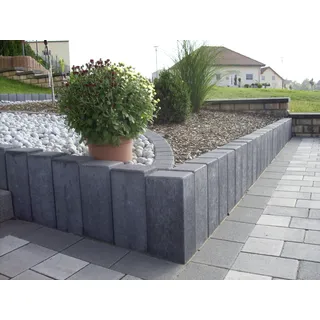 Ehl Palisade Rechteck 60 x 17 x 12 cm anthrazit