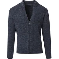 CASAMODA Strickjacke CASAMODA "CASAMODA uni" Gr. 3XL, blau (dunkelblau) Herren Strickjacken