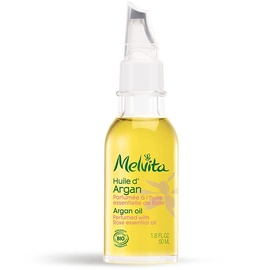メルヴィータ Melvita – Arganöl mit ätherischem Rosenöl parfümiert, Bio – Nährt die Haut intensiv – 100 % natürlich – Bio-zertifiziert – Flasche 50 ml