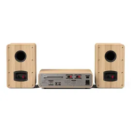 Pure Classic Stereo Baumwolle Weiß/Eiche