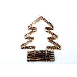 Weihnachts-Dekobaum Seegras Tannenbaum Weihnachtsbaum Christbaum Baum Deko Silhouette