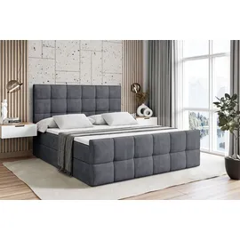 altdecor Boxbett, APO-Z - 160 x 200 - H4 - Dunkelgrau