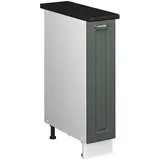 Vicco Apothekerschrank Fame-Line, Grün-Gold Landhaus/Weiß, 20 cm, AP Anthrazit (1-St) goldfarben|grün