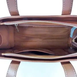 Valentino Aury Re Shopper Polyurethan Beige