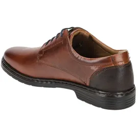 Josef Seibel Alastair 01,Weite K (Extra weit),lose Einlage,maennlich,Men's,Man,schnürschuhe,Braun (Cognac-Kombi),39 EU / 6 UK