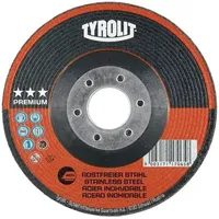 TYROLIT Schruppscheibe PREMIUM D125xS4mmKörnung 30 gekr.Bohr.22,23mm