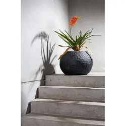 Aloe Kunstpflanze, rote Blüten