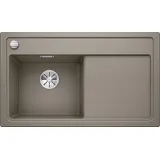 links Einbau von Oben silgranit tartufo Handbetätigung 860 x 510 mm