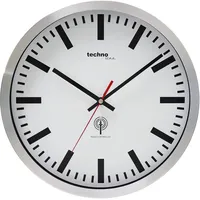 Technoline Funkwanduhr WT8610, Silber, 30 cm