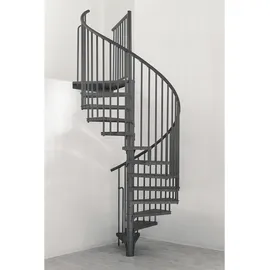 Minka Außenspindeltreppe Rondo 38 - 305,5 cm Zink
