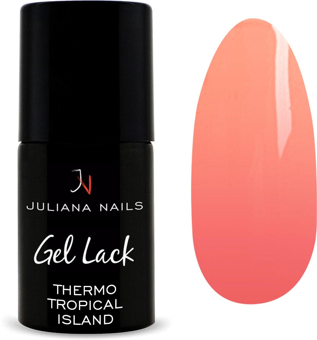 Juliana Nails Gel Lack Thermo Effekt Thermo Tropical Island, Flasche 6 ml