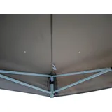 Trendline Faltpavillon taupe, 295 x 295 cm