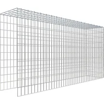Gabiona C-Ring-Gabione-Anbaukorb Typ 4 100 x 200 x 40 cm Maschenw 5 x 10 cm