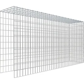 Gabiona C-Ring-Gabione-Anbaukorb Typ 4 100 x 200 x 40 cm Maschenw 5 x 10 cm