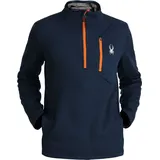 Spyder Bandit 1/2 Zip True Navy M - Blau - M