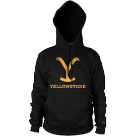 Yellowstone Hoodie Schwarz L