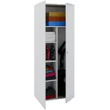VCM Mehrzweckschrank 70 x 178 x 40 cm Weiß