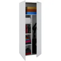VCM Mehrzweckschrank 70 x 178 x 40 cm Weiß
