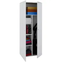 VCM Mehrzweckschrank 70 x 178 x 40 cm Weiß