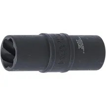 BGS Kraft-Spezial-Schraubenausdreh-Wendeeinsatz 19 mm 7467-19, 12,5 mm (1/2")