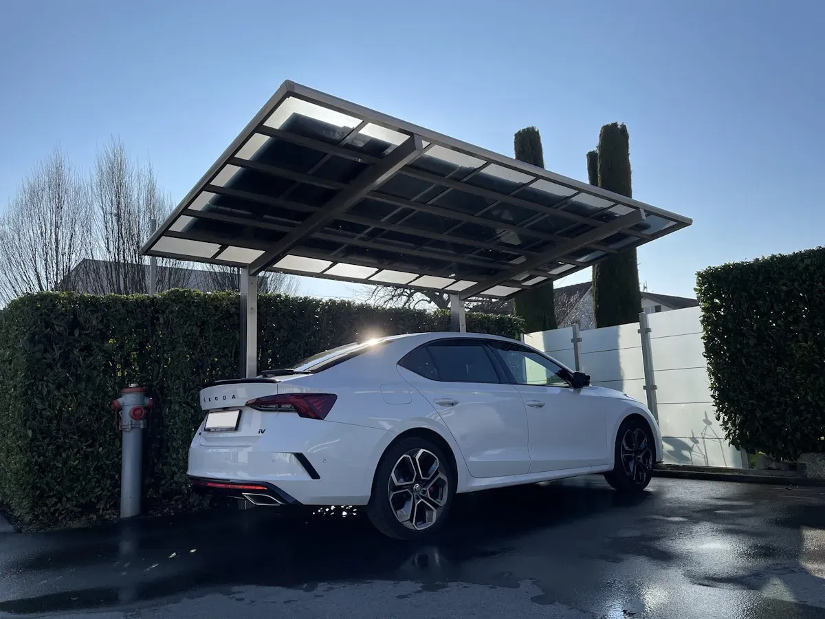 Ximax Solar-Carport Linea Typ 110 495 x 272 cm  Schwarz