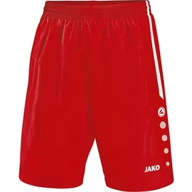 Jako Turin Sporthose rot/weiß M