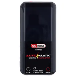 KS TOOLS Automatik Digital-Multimeter inkl. Prüfspitzen  ( 150.1765 )
