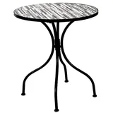 Mojawo Mosaik Bistrotisch Ø 60 x 70 cm Mehrfarbig